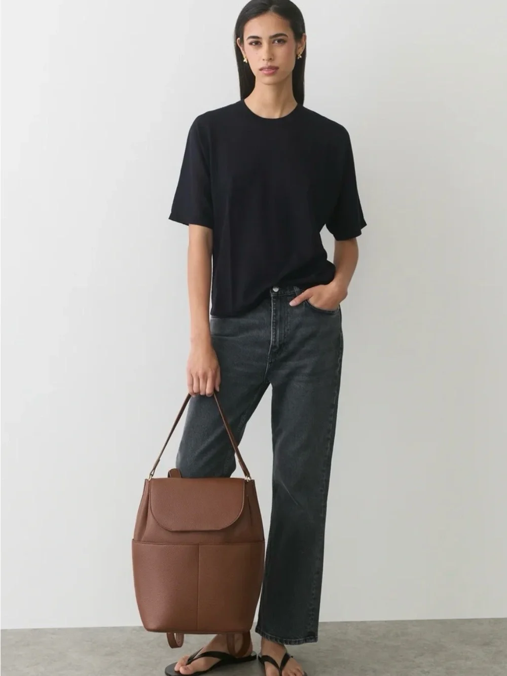 Cuyana versatile brown